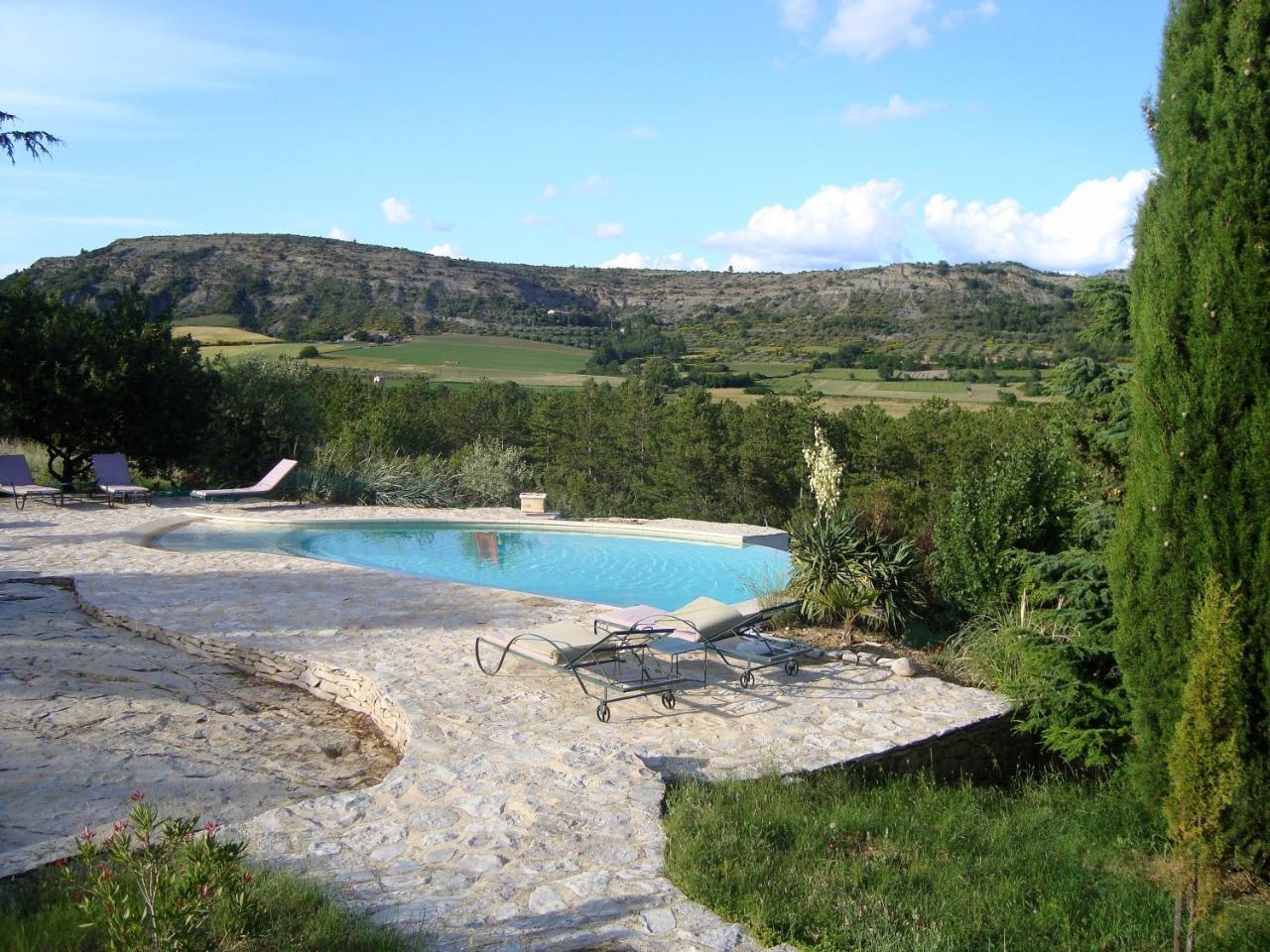 Bed and Breakfast Le Jas De Peguier Châteauneuf-Val-Saint-Donat Zewnętrze zdjęcie